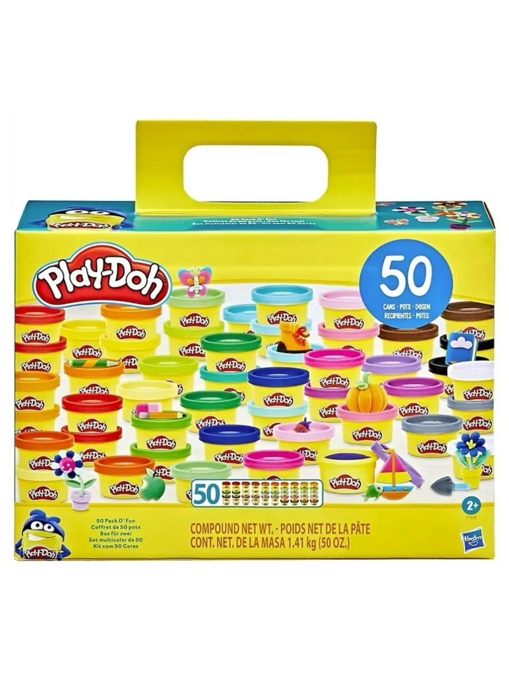Play-Doh 50 Pack O' Fun Modeling Compound Set New NWT